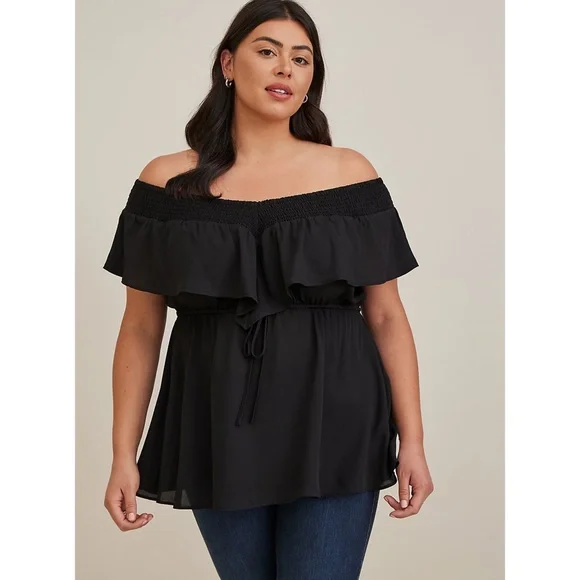 Haut Débardeur Torrid Off Shoulder - Taille L, Neuf Avec étiquettes